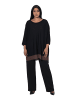 Ulla Popken Pullover in schwarz