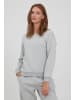 b. young Sweatshirt BYSAMMIA Loose fit in Light Grey Melange