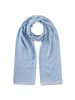 Codello Schal aus fließendem Modal in uni in Blau