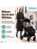 fillikid Winterfußsack Hybrid Daune Exclusiv in Schwarz