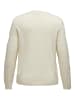 ONLY Carmakoma Strickpullover in Whitecap Gray