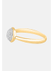 Diamant Exquis Ring aus 375 Gelbgold mit Diamant