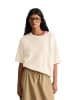 Marc O'Polo DENIM Kurzarm-Pullover regular in Creamy White
