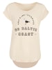 F4NT4STIC Long Cut T-Shirt Möwe Knut & Jan Hamburg in Whitesand