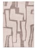 Vivorum Wohnzimmer Kurzflor Teppich Bluster 325 in taupe