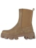 VAN HILL Plateau Boots Layla in Tan