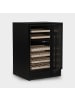 Les Petits Champs Weinkühlschrank 46 Flaschen CAVCEDB46 Schwarz, Energieklasse G,  Anti-UV, LED