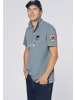 Polo Sylt Polo mit Logo-Applikation und Stickerei in Blau