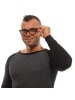Ermenegildo Zegna Herren Optische Fassungen Trapez Schwarz