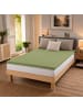 BettwarenShop Spannbettlaken Ultra-Stretch in oliv