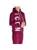 Icon Bordeaux Baumwolle Hoodie