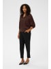 Kaffe Langarm-Bluse KAamara Regular fit in Chocolate Brown