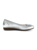 Gabor Comfort Ballerinas in Silber