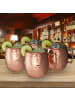 relaxdays 4x Becher Moscow Mule in Kupfer