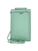 Seidenfelt Lian - Handytasche 18 cm in fresh turquoise