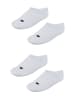 Lotto 4er-Set: Herren Socken Füßlinge No Shows in Weiß