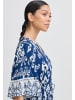 b. young Kleid BYJASMINA Loose fit in Medieval Blue Eth Mix
