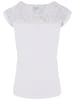 Urban Classics Urban Classics Damen Ladies Top Laces Tee in white