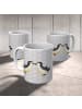 Mr. & Mrs. Panda Kaffeetasse Pinguin Liebe ohne Spruch in Grau Pastell