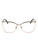 Guess Damen Optische Fassungen Schmetterling Roségold