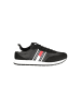 Tommy Hilfiger Schwarze Polyurethan-Sneaker
