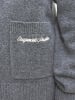 JACK & JONES Junior Strickjacke Jornorrebro Cardigan in dark grey melange