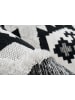 Arte Espina Wohnzimmer Teppich – Kurzflorteppich Ethnie 325 in grau - rechteckig