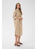 SAINT TROPEZ Kleid ZalindaSZ Gerade Passform in Tiger's Eye Ice Stripe
