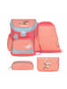 Belmil 4tlg-Set: Schulranzen Set Mini-Fit Cute Doe in Rosa H36xL28xT19 cm