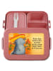 Mr. & Mrs. Panda MEPAL Bentobox Axolotl Tequila Design mit Spruch in Rot Pastell