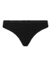 Vero Moda Ripp Slips 2-er Pack G-String Brazilian Tanga VMAGNES in Schwarz