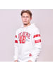 Fußballverein 1. FC Köln Pullover "Hoodieenburgstraße" in Weiß