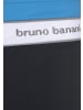 Bruno Banani Boxer-Badehose in schwarz-türkis