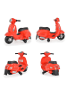 Moni Kinder Elektromotorrad Vespa in rot