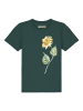 wat? Apparel T-Shirt Sonnenblume in Dunkelgrün
