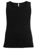 sheego Tanktop in schwarz