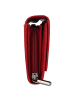 mano Donna Giulia Geldbörse Leder 19,5 cm in rot