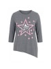 MIAMODA Shirt in dunkelgrau melange