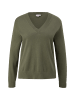 s.Oliver Pullover langarm in Olive