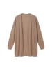 ROBERTA ROSSI Strickjacke in TAUPE