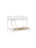 58 aufm Kessel FAMILIENBETT 90x200 140x200 Keeley Buche Weiß Holz Bett