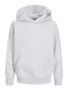 JACK & JONES Junior Kapuzenpullover in White Melange