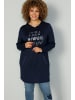 MIAMODA Longshirt in navy