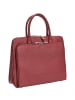 VLD VOi Leather Design Hirsch Danielle Handtasche Leder 39 cm Laptopfach granat
