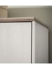 Furn.Design Kleiderschrank Pinie Landhaus, Drehtürenschrank 138 cm 3-türig mit Soft-Close