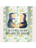 Mr. & Mrs. Panda Kerzenhalter Pinguin Pärchen mit Spruch in Transparent
