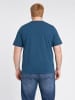 Petrol Industries T-Shirt mit Print aus Bio-Baumwolle in großen Größen gibson in Blau