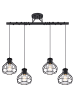 Globo lighting Deckenleuchte "CLASTRA" in black