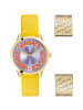 Versace Analoguhr für Damen in gelb