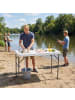 COSTWAY Fischreinigungstisch klappbar 104 x 59 x 76 cm in Weiß
